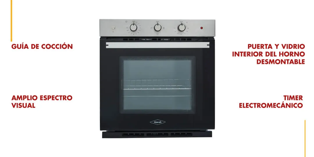 horno electrico 60 inoxne 120v haceb 9002660