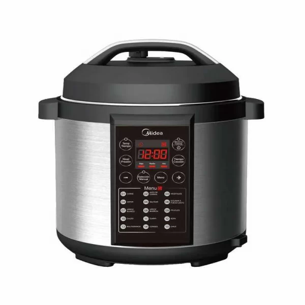 olla de presión eléctrica 6l silver multi function cooker