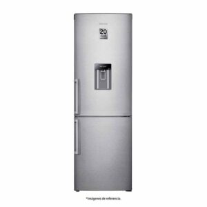 nevera samsung no frost congelador inferior 303 litros rb30j3700sa/co gris