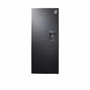 nevera samsung no frost congelador inferior 424 litros rl4034sbabs negro