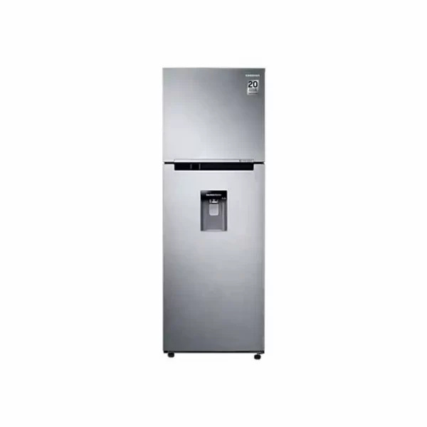 nevera samsung no frost congelador superior 305 litros rt29k571js8 gris