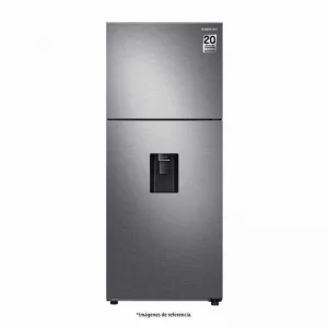 nevera samsung no frost congelador superior 439 litros brutos rt44a6320s9/co inox